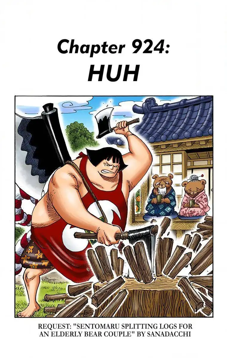 One Piece - Digital Colored Comics Chapter 924 1